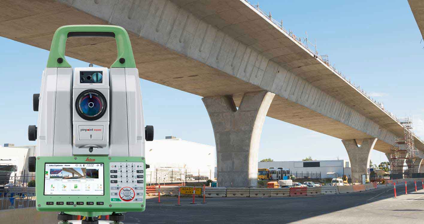 Leica Geosystems løsninger for store byggeprosjekter - Broer - Målingskontroll